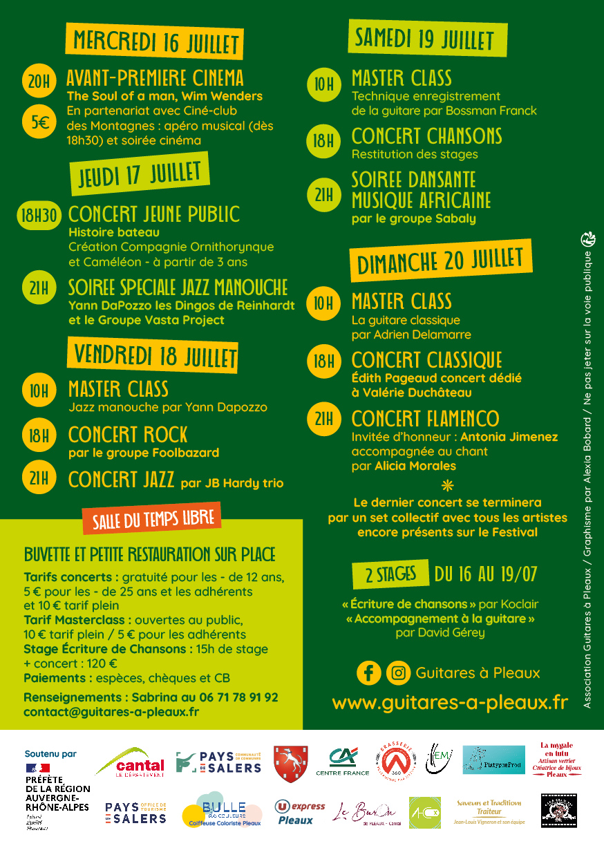 FLYER GUITARES A PLEAUX 2025_VERSO